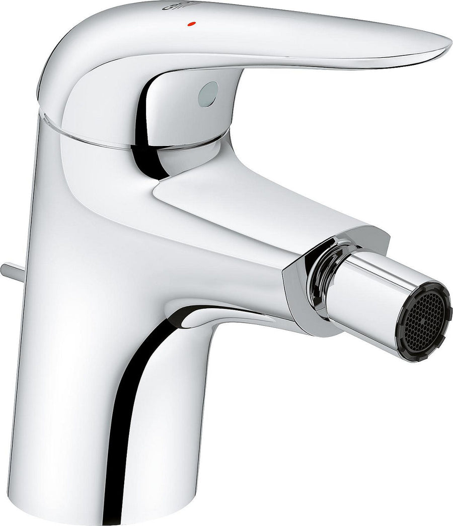 Mitigeur bidet Grohe Eurostyle chromé levier fermé saillie 113 mm
