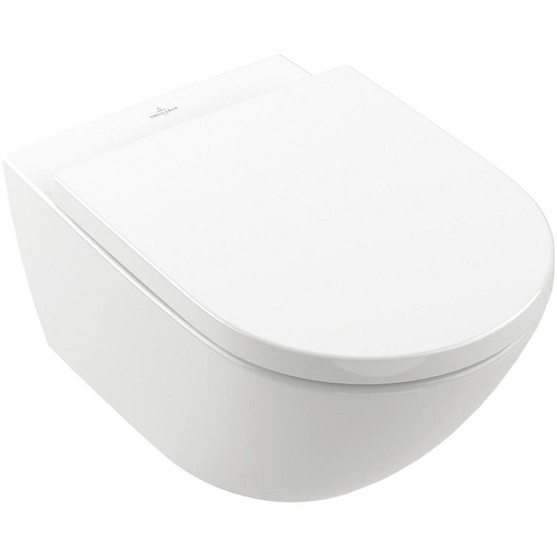 WC suspendu à fond creux Villeroy & Boch Subway 3.0, TwistFlush, sans bride de rinçage, blanc, 370x355x560 mm
