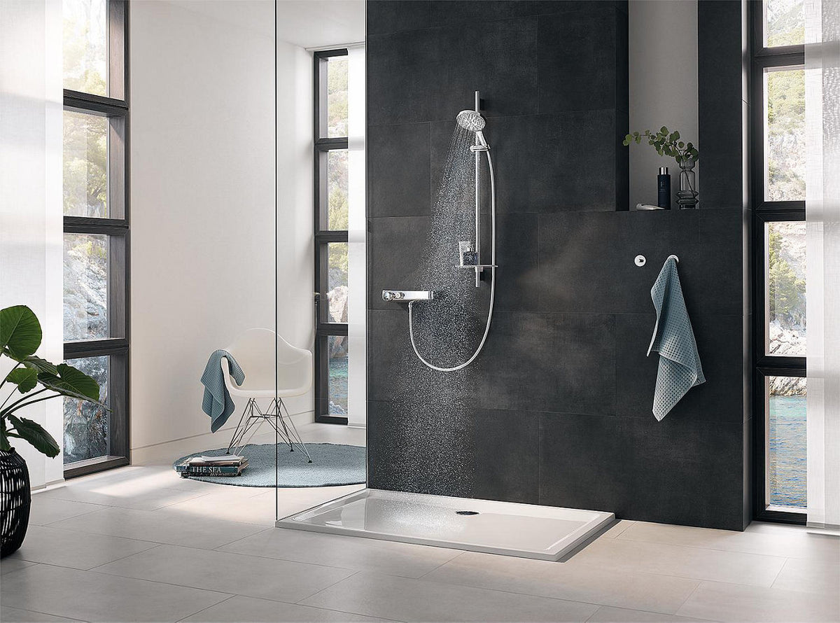 Grohe Rainshower Duschset 150 Brausestange 600 mm 3 Strahlarten Ø 150 mm Chrom