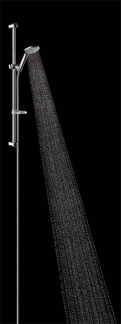 Grohe Euphoria 110 Shower Rail Set 900 mm 1 Spray Ø 110 mm with Soap Dish Chrome