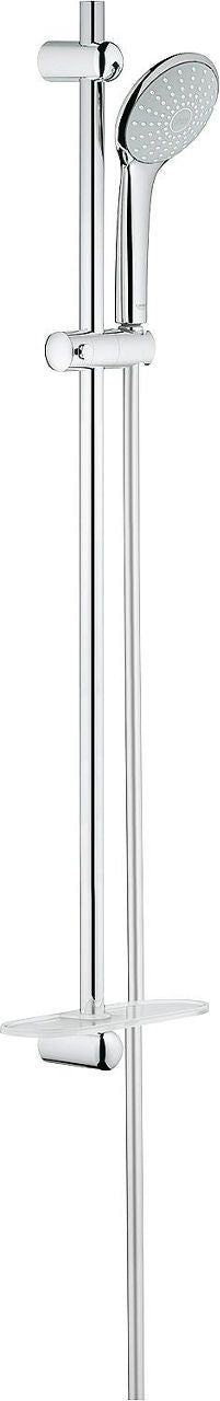Kit de douche Grohe Euphoria 110 barre 900 mm 1 jet Ø 110 mm avec porte-savon chrome
