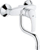 Mitigeur d'évier mural Grohe Eurosmart avec bec pivotant