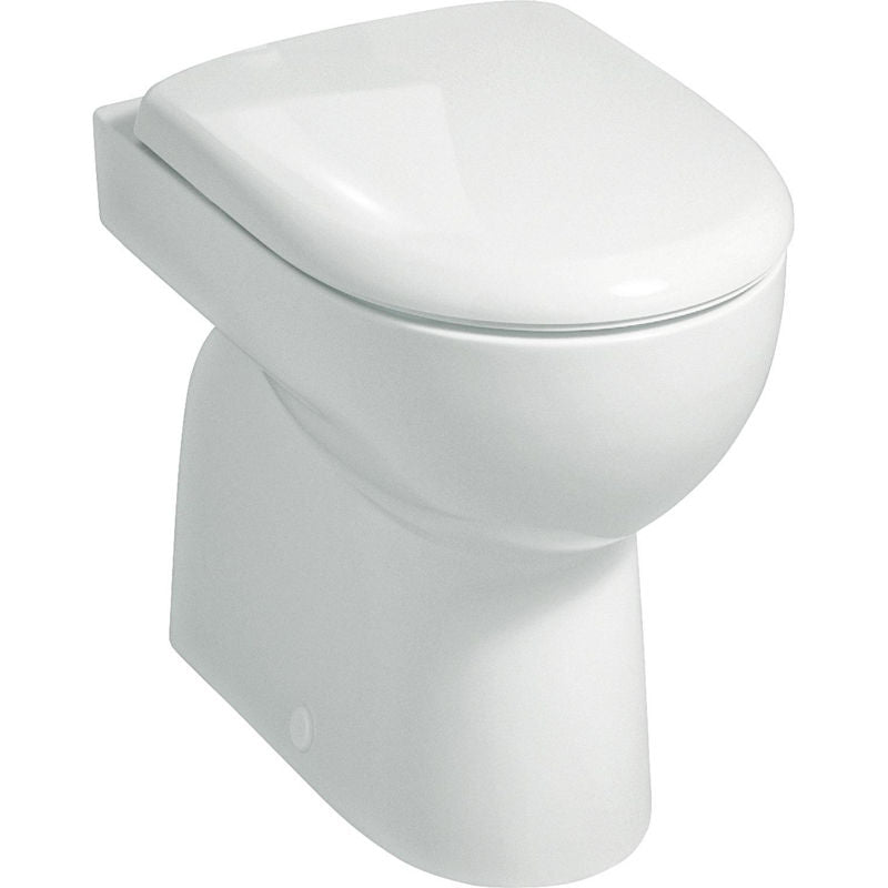 WC au sol à fond creux Geberit Renova, sortie verticale, blanc