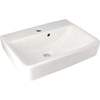 Lavabo lave-mains Geberit Plan Renova, LxHxP : 500x165x380 mm, blanc