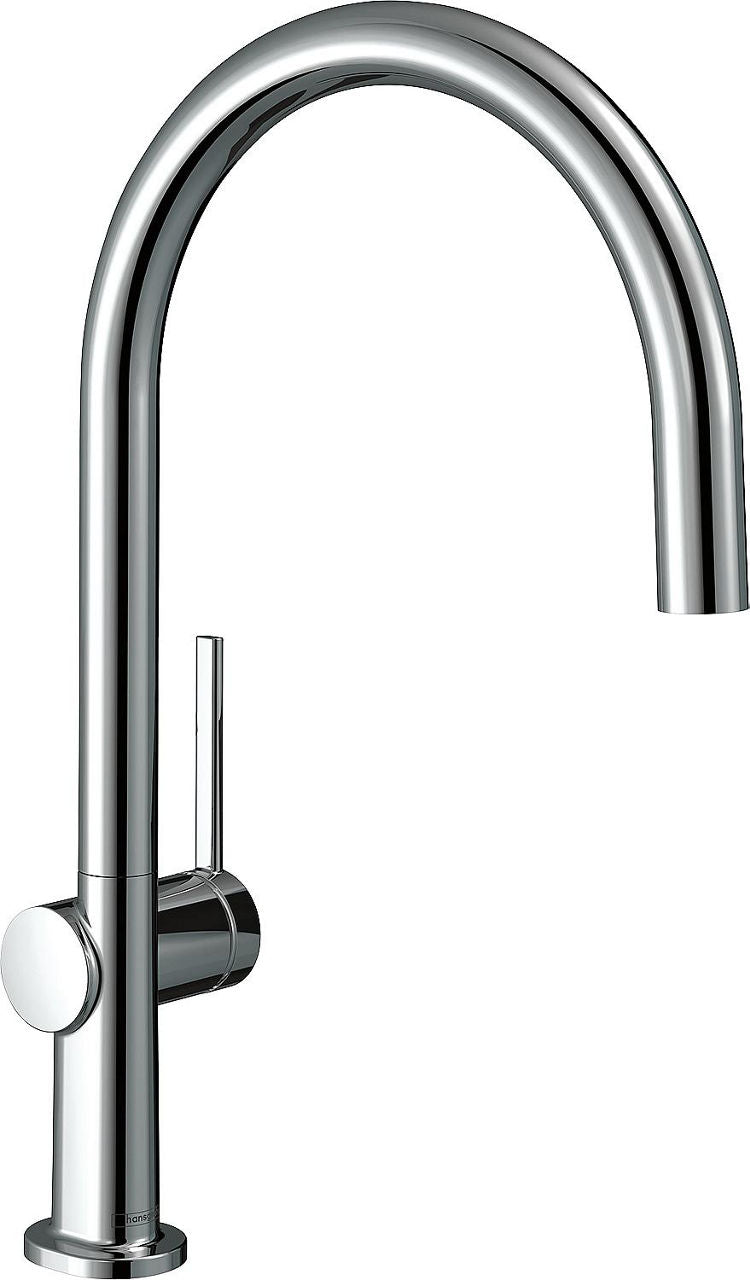 Mitigeur d'évier Hansgrohe Talis M54 220, bec orientable, saillie 222 mm, chromé