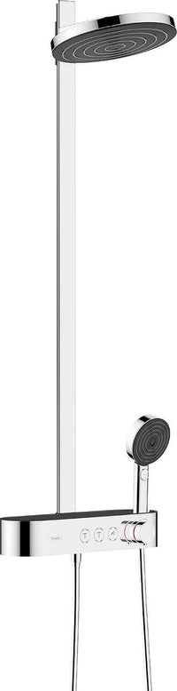 Hansgrohe Pulsify 260 2jet ShowerSystem with thermostat, Ø 260 mm chrome overhead shower