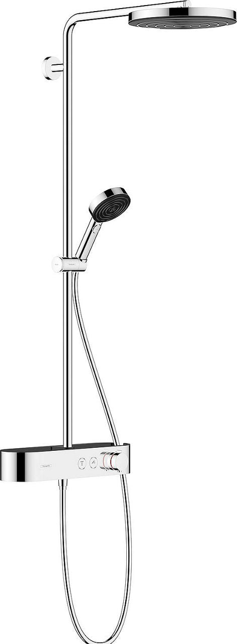 Hansgrohe Pulsify Duschsäule 260 1jet mit Thermostat, Brausekopf Ø 260 mm Chrom