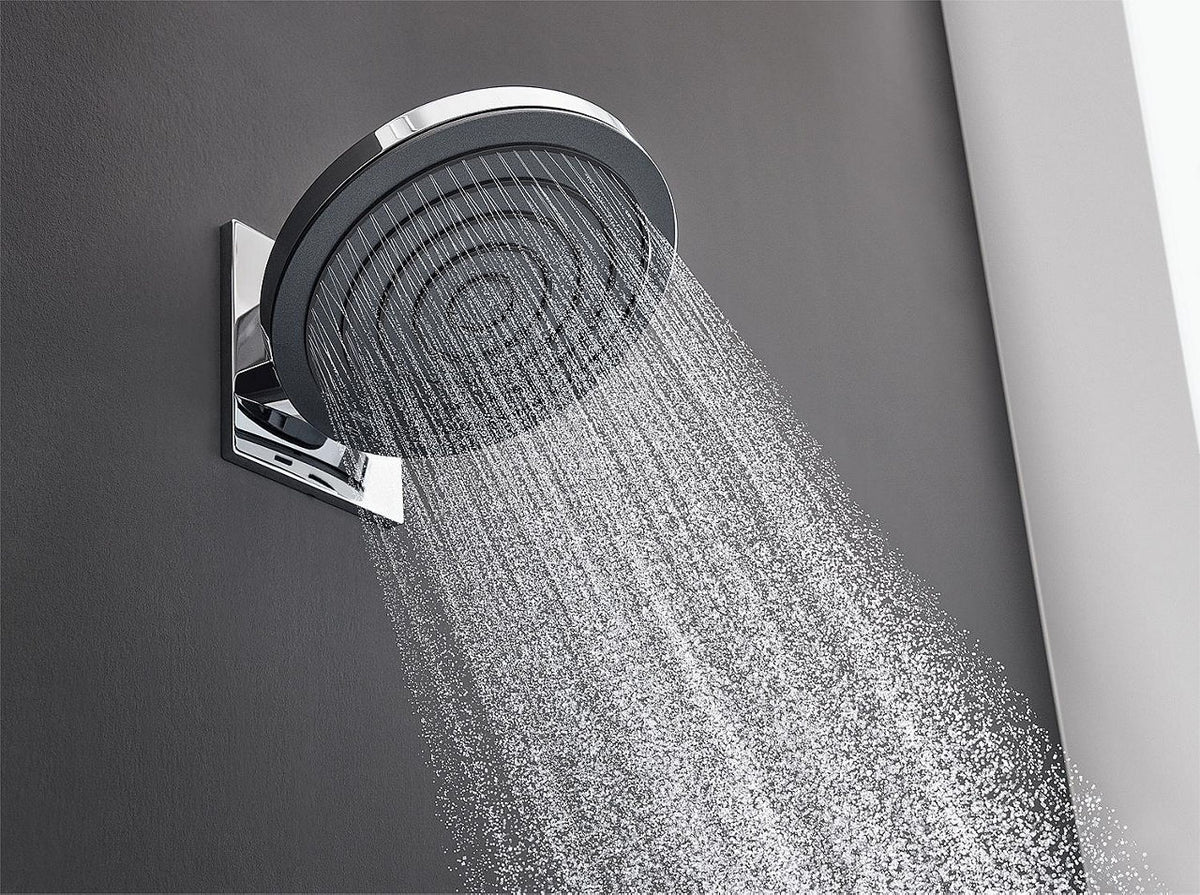 Pomme de douche Hansgrohe Pulsify 260 2 jets Ø 260 mm avec raccord mural, chromé