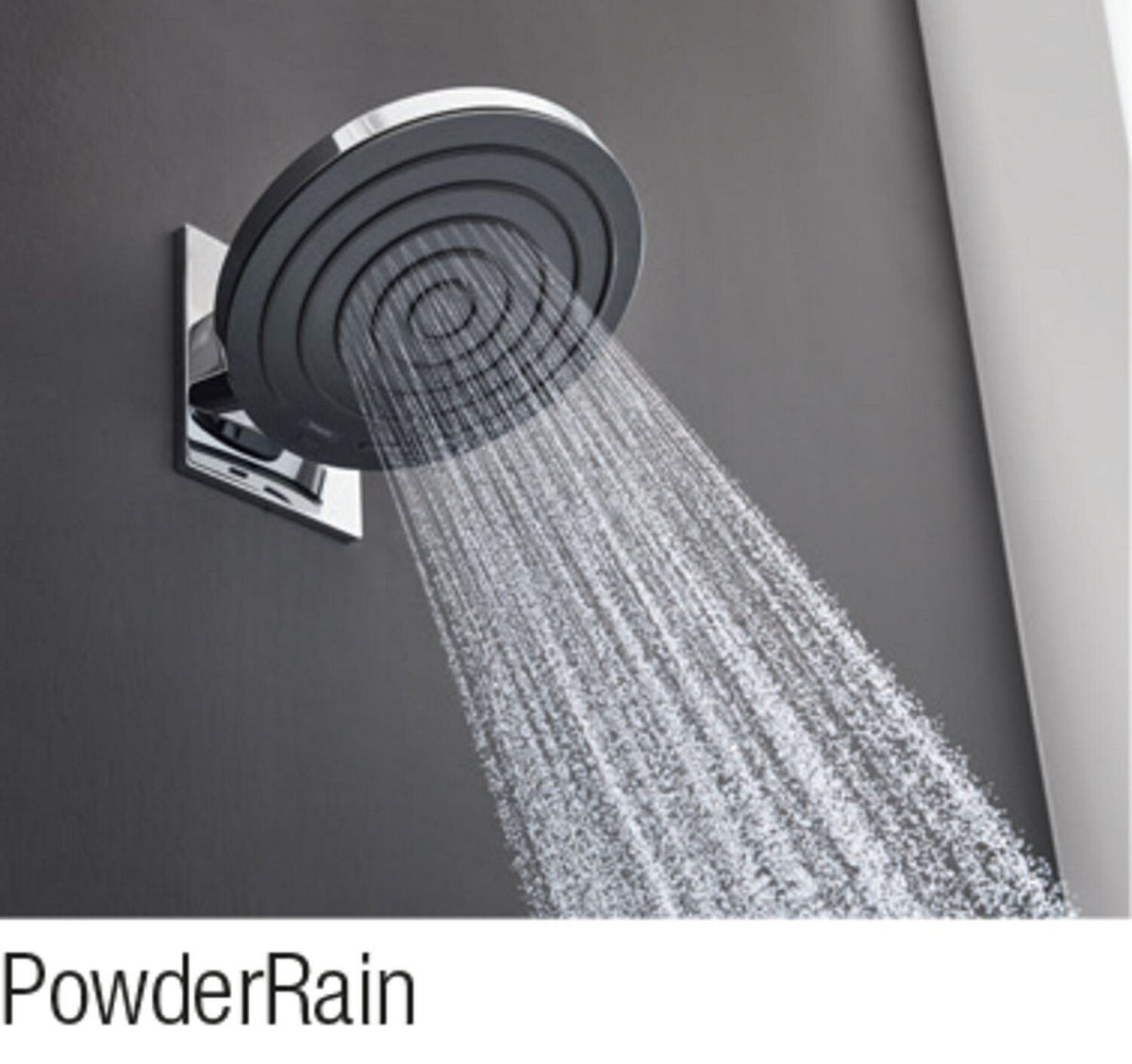 Pomme de douche Hansgrohe Pulsify 260 2 jets Ø 260 mm avec raccord mural, chromé