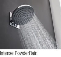 Pomme de douche Hansgrohe Pulsify 260 2 jets Ø 260 mm avec raccord mural, chromé