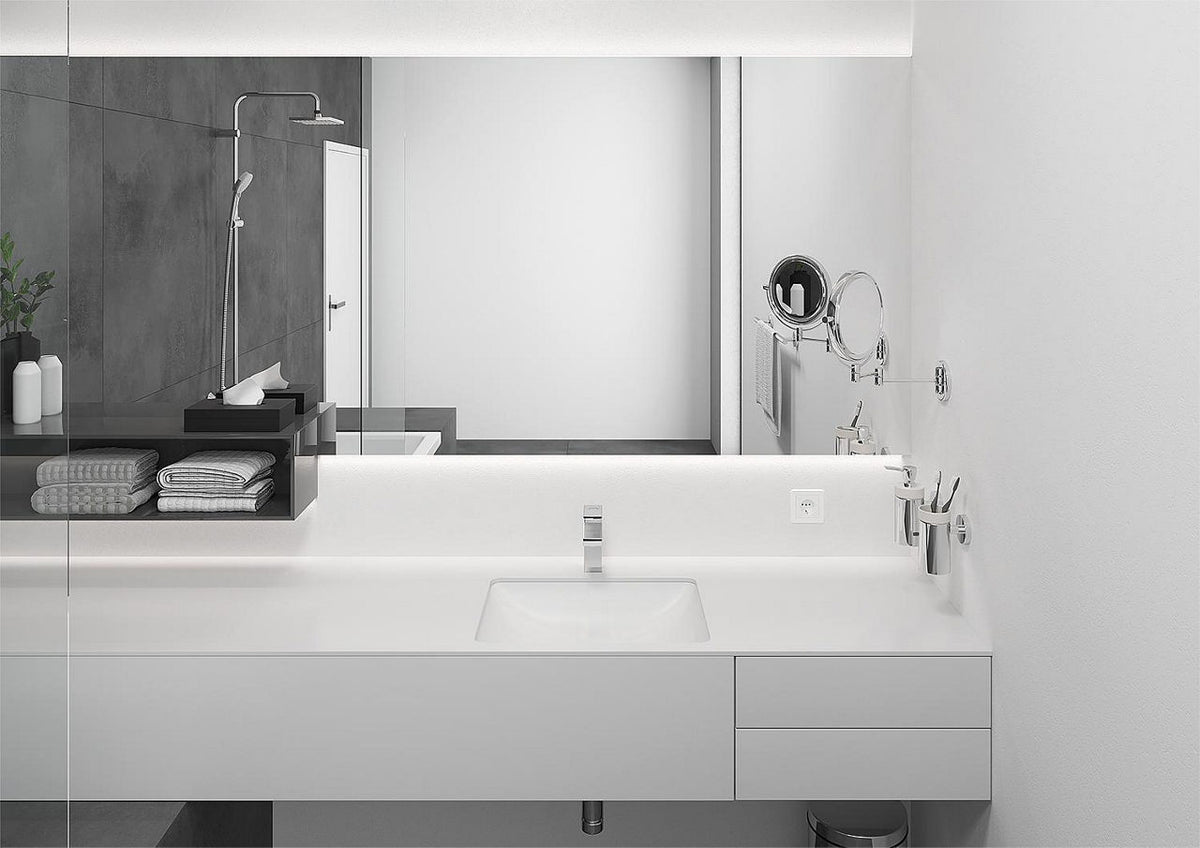 Mitigeur de lavabo Hansgrohe Vernis Shape saillie 110 mm chromé