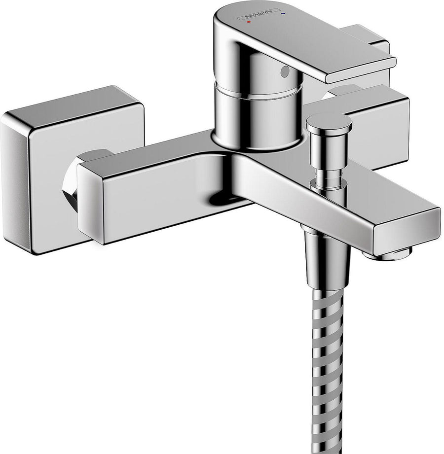 Mitigeur bain/douche apparent Hansgrohe Vernis Shape saillie 166 mm chromé