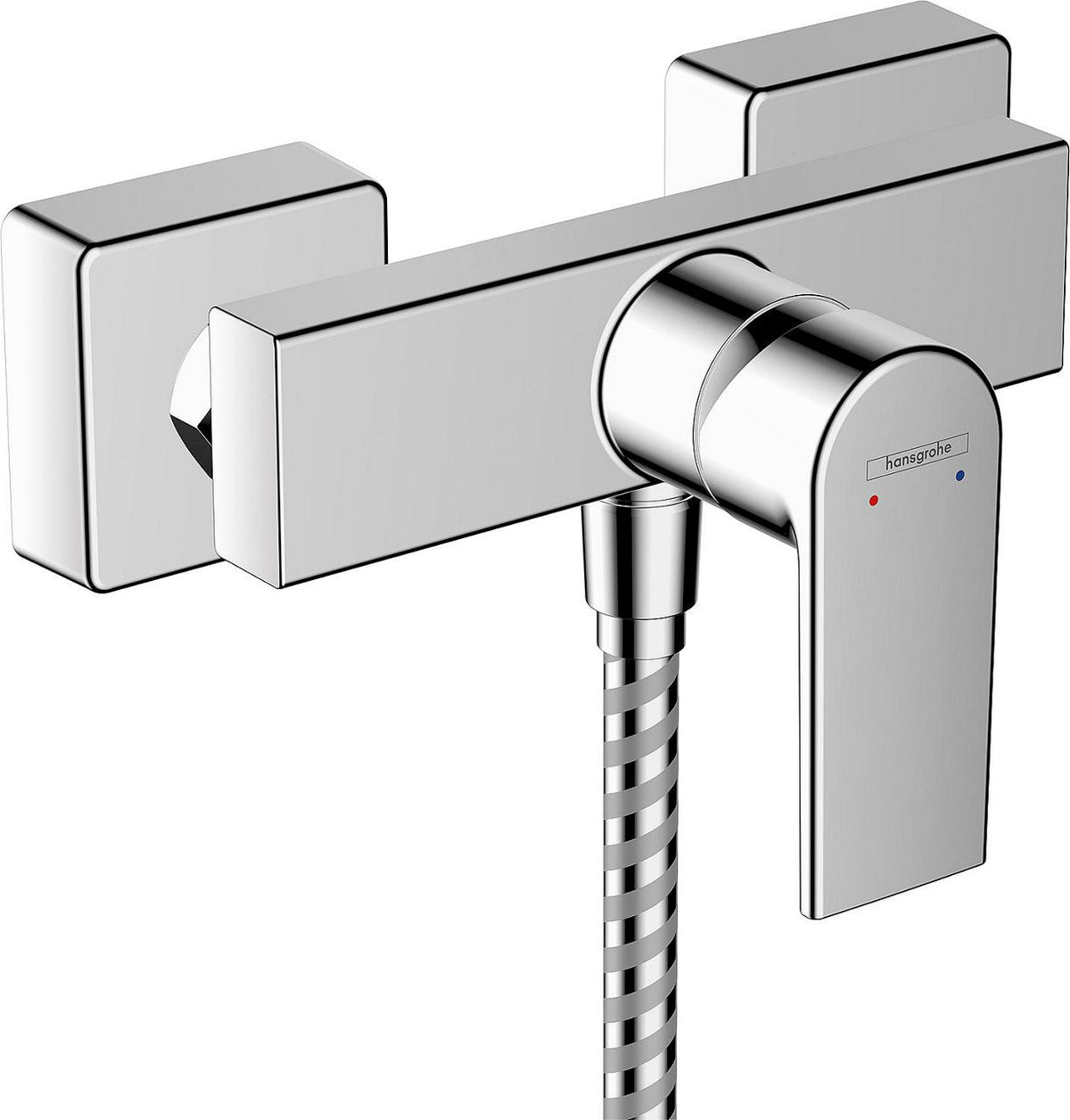 Mitigeur douche apparent Hansgrohe Vernis Shape saillie 125 mm chromé
