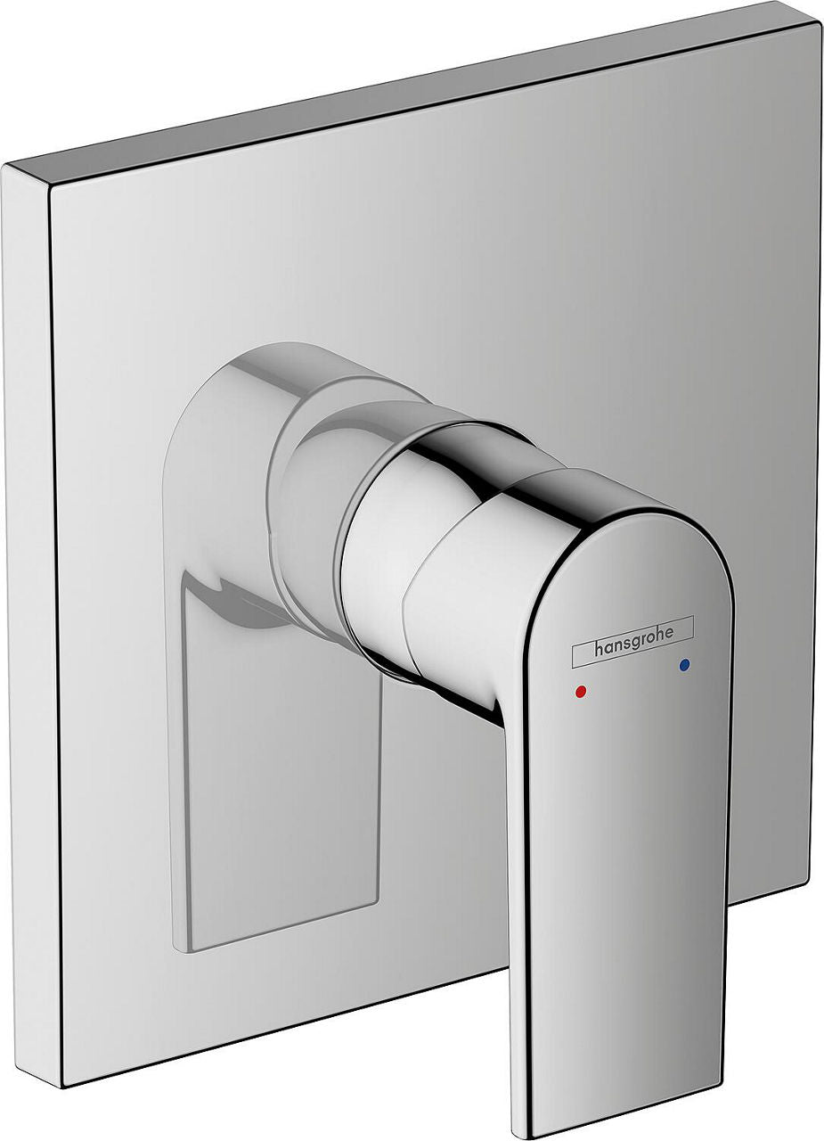 Mitigeur douche encastré Hansgrohe Vernis Shape rosace 156x156 mm chromé