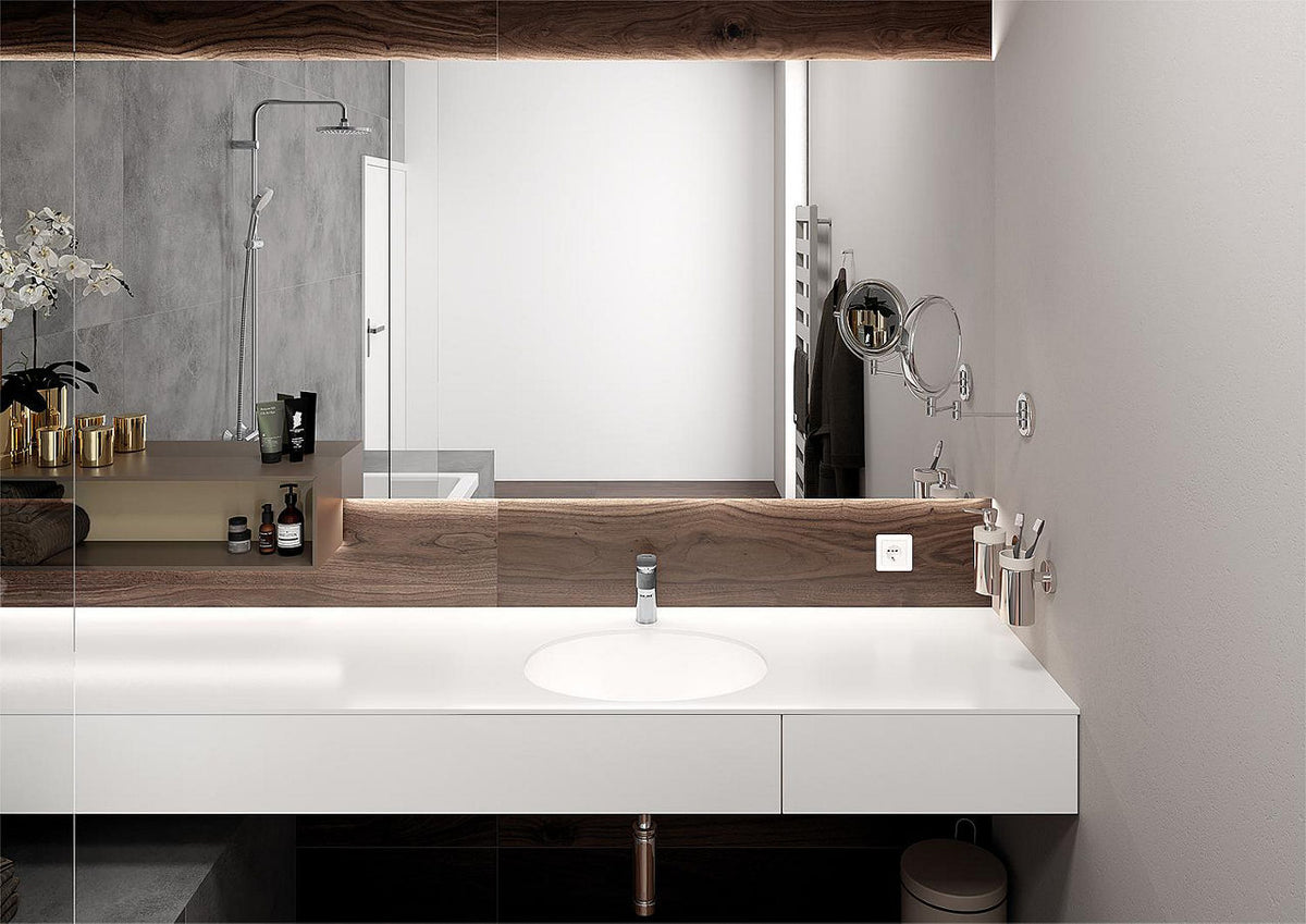 Mitigeur de lavabo Hansgrohe Vernis Blend saillie 108 mm chromé
