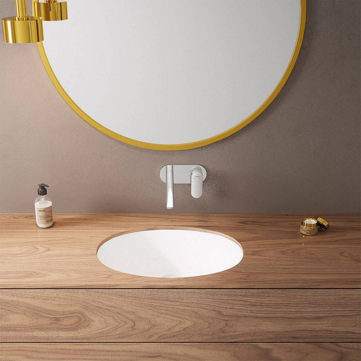 Mitigeur de lavabo Hansgrohe Vernis Blend saillie 207 mm chromé 2-trous