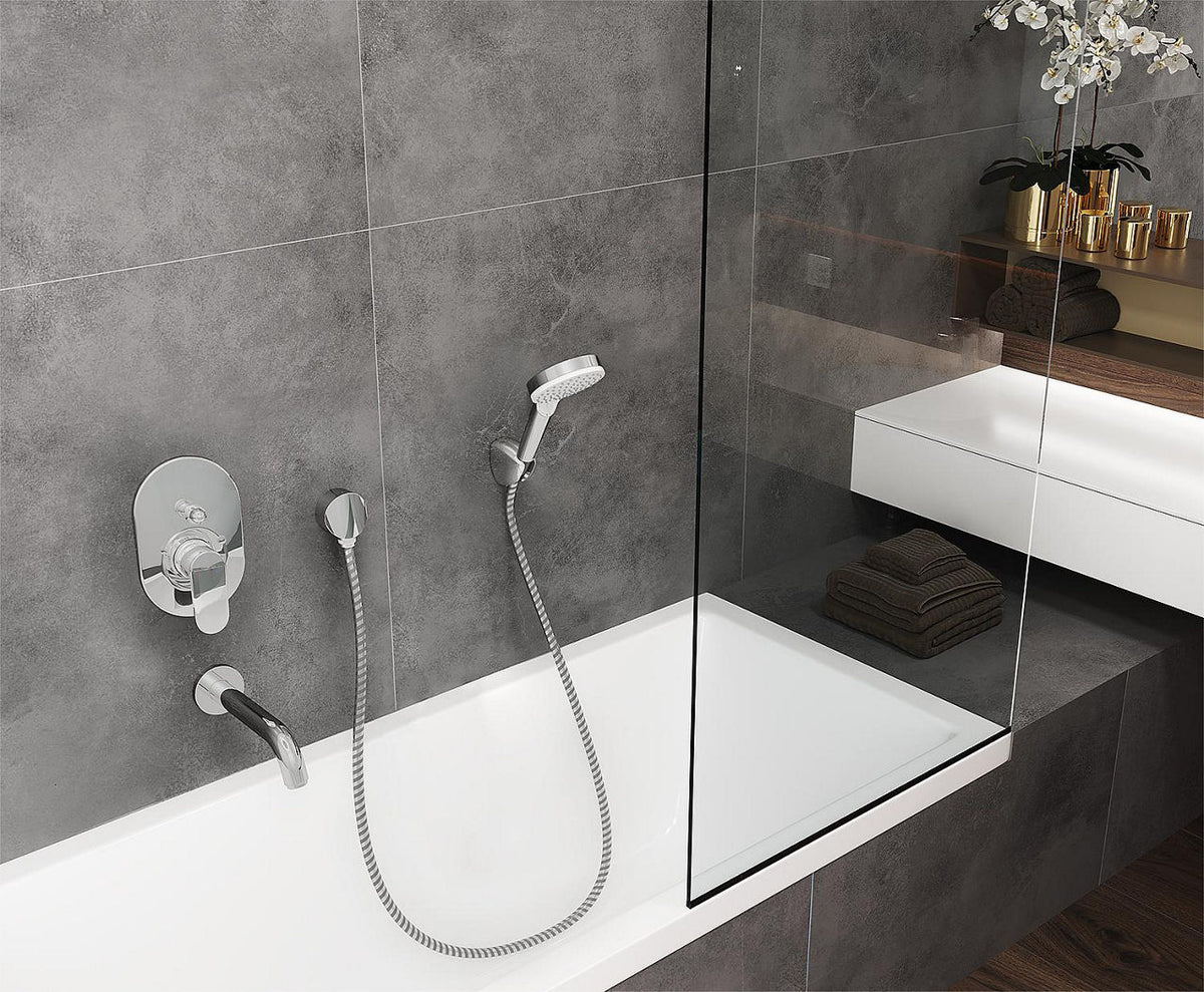 Bec de baignoire Hansgrohe Vernis Blend DN20 saillie 204 mm chromé