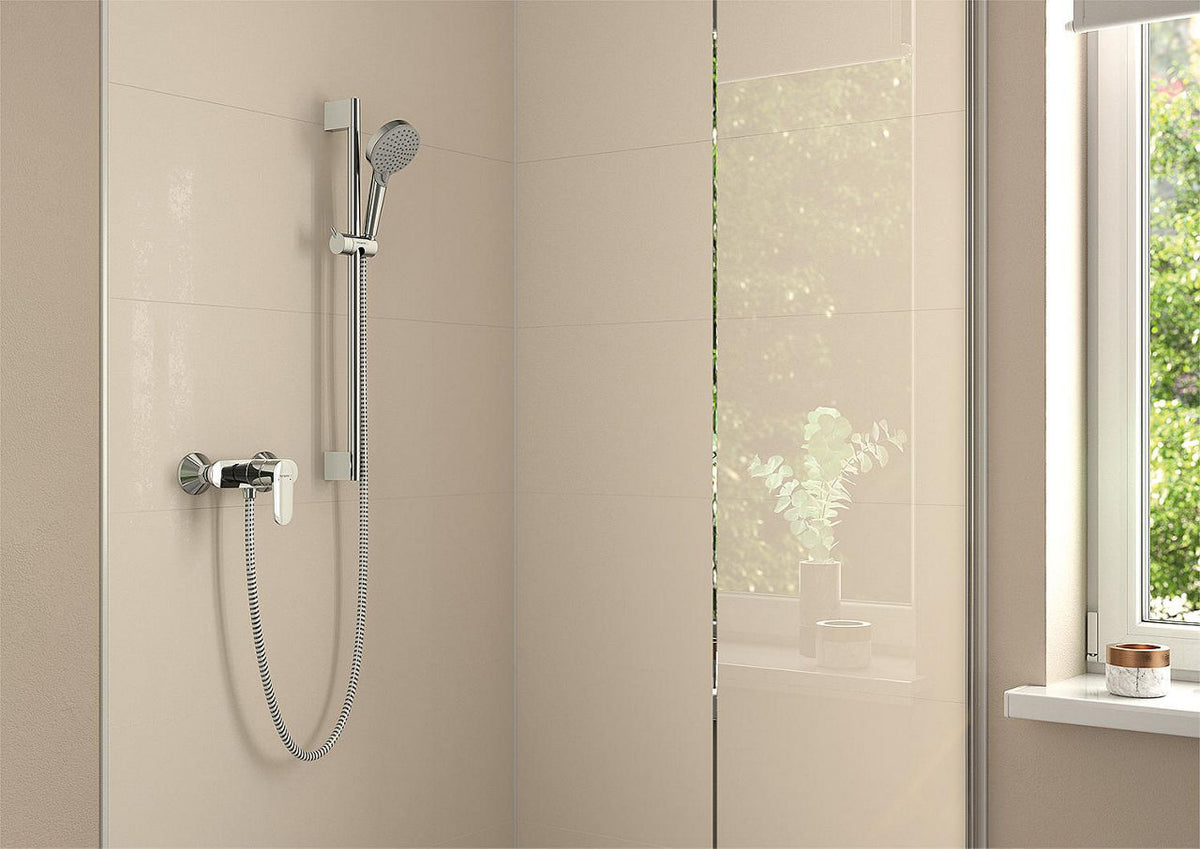 Mitigeur douche apparent Hansgrohe Vernis Blend saillie 47 mm chromé
