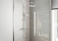 Hansgrohe Vernis Blend Thermostatic Shower Column Ø 205 mm 1 Spray Chrome
