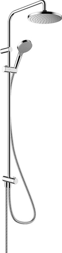 Hansgrohe Vernis Blend 200 Reno shower column with hand shower + 205 mm diameter overhead shower, chrome