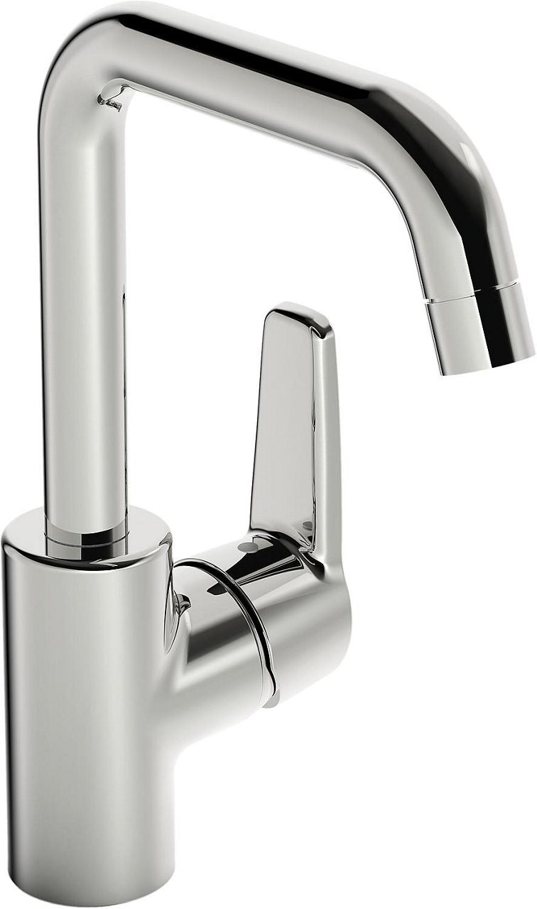 Mitigeur de lavabo Hansa Hansapolo saillie 152 mm chromé