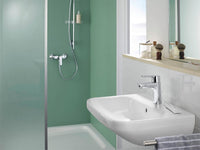 Mitigeur de lavabo Hansa Hansapolo saillie 103 mm chromé