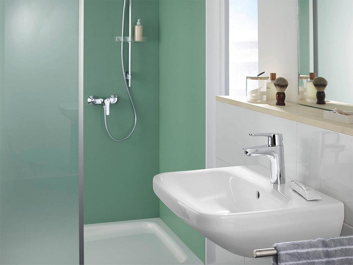 Mitigeur de lavabo Hansa Hansapolo saillie 103 mm chromé