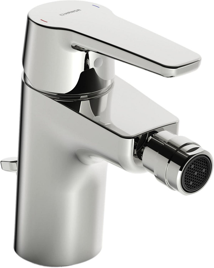 Mitigeur bidet Hansa Hansapolo saillie 106 mm chromé