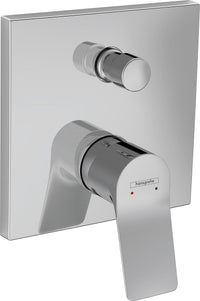 Mitigeur bain/douche encastré Hansgrohe Vivenis rosace 156x156 mm chromé