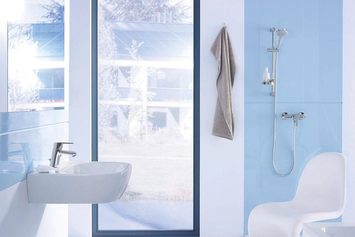 Mitigeur de lavabo Hansa Hansaprimo saillie 107 mm chromé