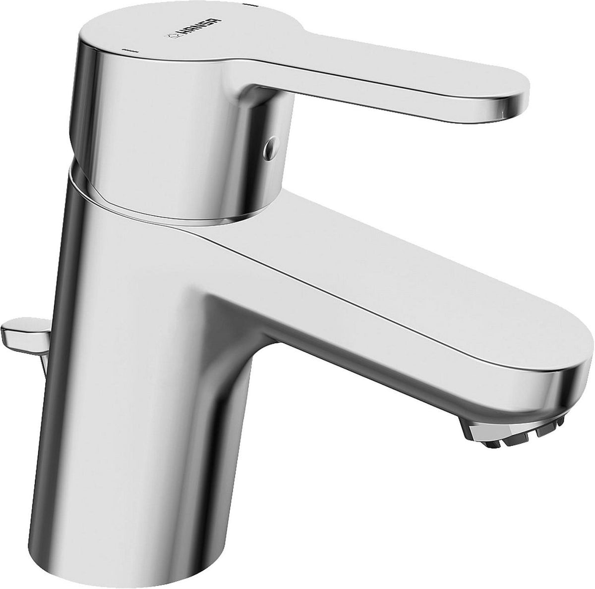 Mitigeur de lavabo Hansa Hansaprimo saillie 107 mm chromé