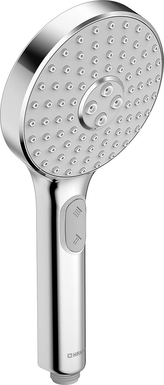Douchette Hansa Activejet 3 jets Ø 120 mm chromé/gris clair