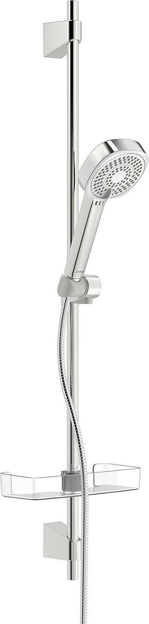 Kit de douche Hansa Basicjet Style barre 764 mm 3 jets chrome