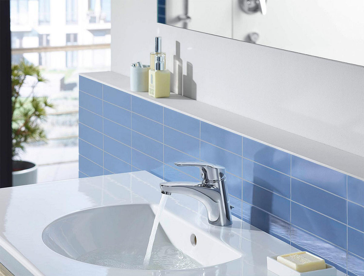 Mitigeur de lavabo Hansa Hansamix saillie 127 mm chromé