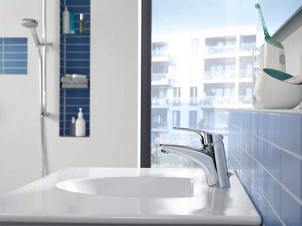 Mitigeur de lavabo Hansa Hansamix saillie 127 mm chromé