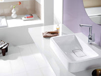 Mitigeur de lavabo Hansa Hansatwist saillie 130 mm chromé