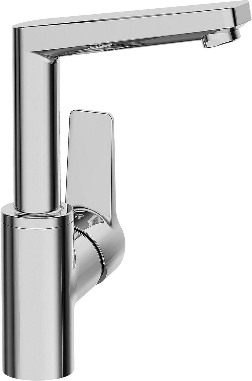 Mitigeur de lavabo Hansa Hansatwist saillie 130 mm chromé