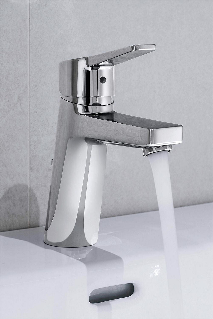 Mitigeur de lavabo Hansa Hansatwist saillie 123 mm chromé