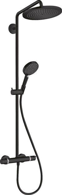 Hansgrohe Showerpipe Croma Select S 280 Duschsäule mit Thermostat Mattschwarz