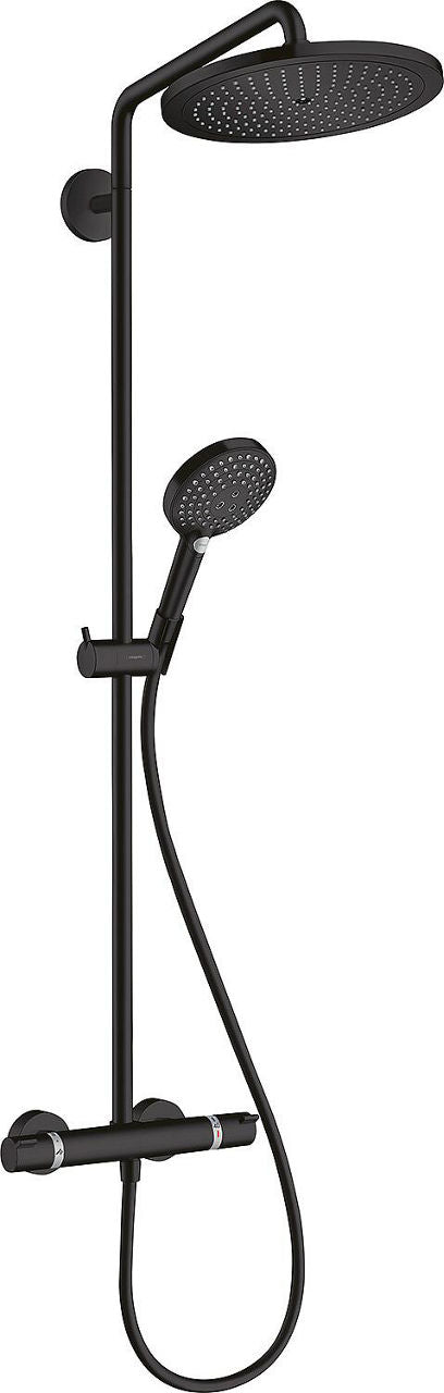 Hansgrohe Showerpipe Croma Select S 280 Duschsäule mit Thermostat Mattschwarz