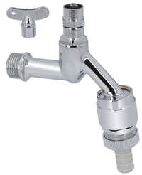 Robinet d'arrosage avec tête à potence DN 15 (1/2")
