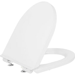 Abattant WC Duravit No. 1 m. fermeture douce, charnièree edelstahl, blanc