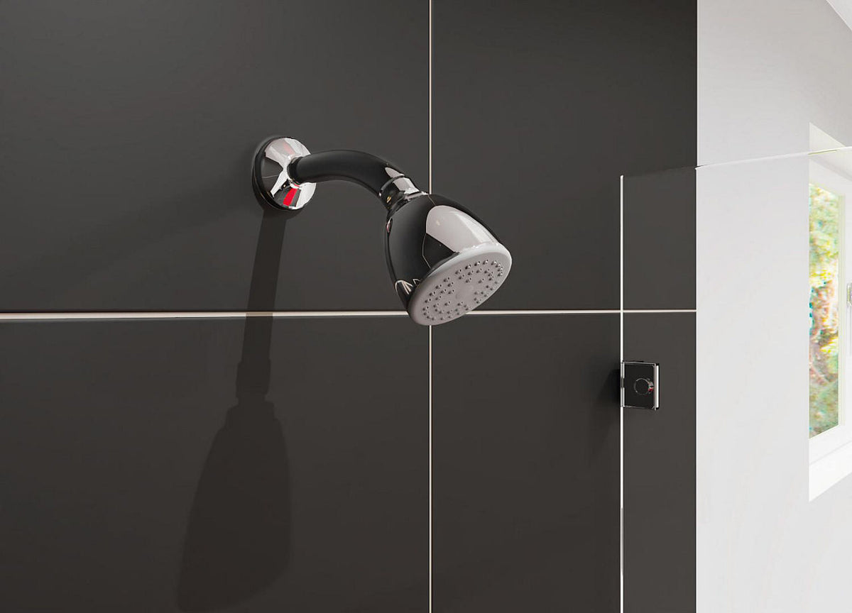 Tête de douche evenes OVO-GOM 1 jet Ø 67 mm chromé