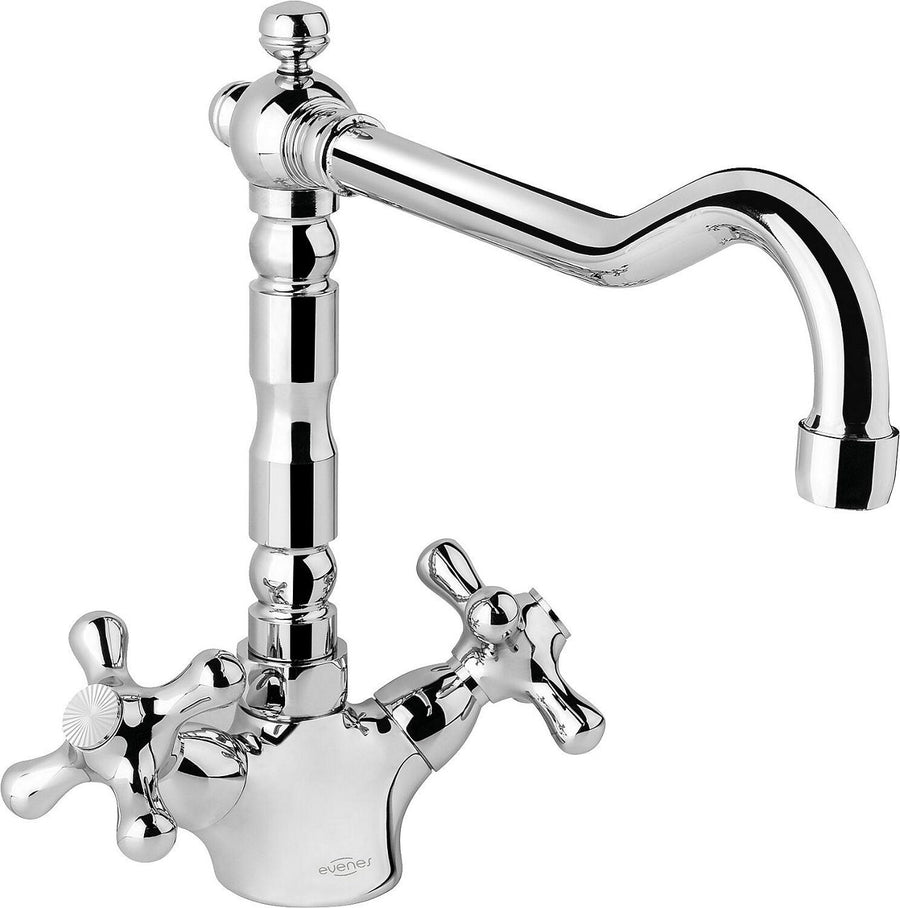 Mitigeur d'évier Retro à deux poignées evenes