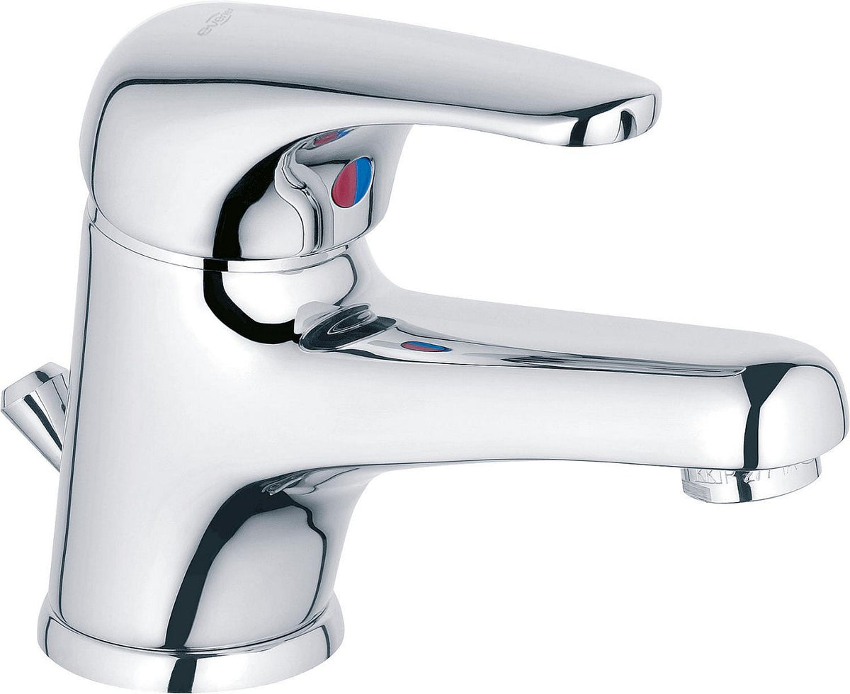 Mitigeur de lavabo Evenes Top II saillie 118mm chromé