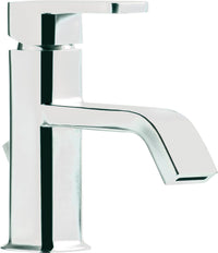 Mitigeur de lavabo Evenes Cubo saillie 140mm inox mat