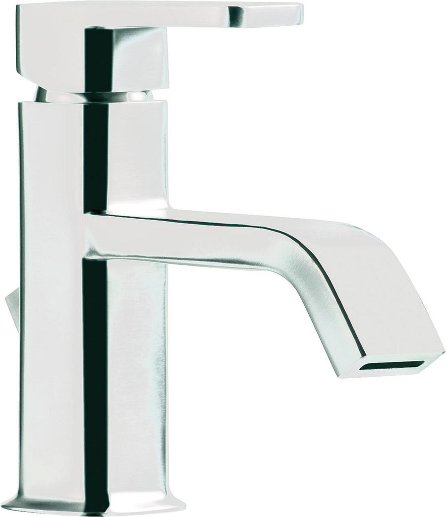 Mitigeur de lavabo Evenes Cubo saillie 140mm inox mat