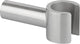 Support de douchette inox Round inox mat