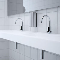 Robinetterie électronique de lavabo Conti loopino G10 saillie 147mm chromée