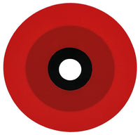 Manchette murale, autocollante, sans non-tissé DN 50(2"), rouge